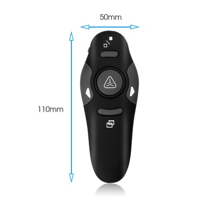 USB RF Wireless Presenter with Red Laser Pointers Pen Remote