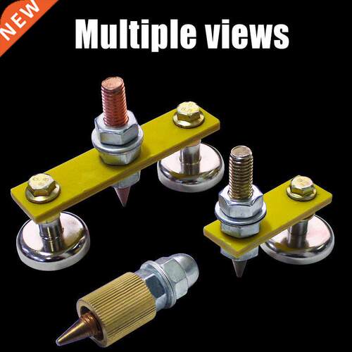 Double Head Magnetic Welding Ground Clamp Small Magnetic Wel