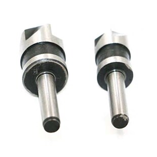 2pcs Countersink Drill Bit HSS 82.5 Degree Point Angle Chamf