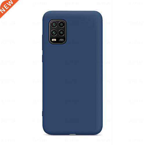 Liquid Silicone case for xiaomi Mi 10 lite 5G Shockproof sof
