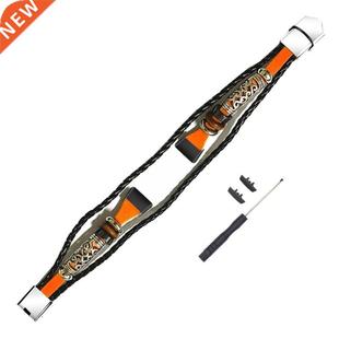 Vintage Wrist Watch Band Strap Replacement Retro Beaded PU L