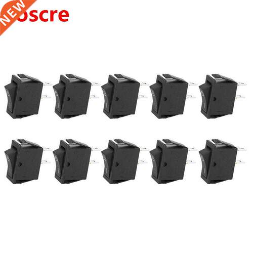 10PCs KCD3 Rocker Switch ON/OFF 2 Pin 2 Position Electrical