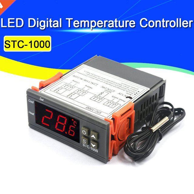 STC-1000 STC 1000 LED Digital Thermostat for Incubator Tempe
