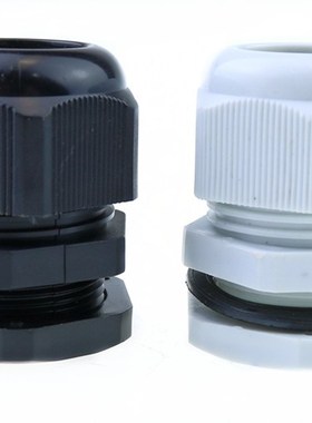 10PCS PG36 Cable waterproof joint Black Or White Plastic Con