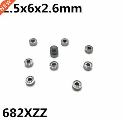 10Pcs 682XZZ 2.5x6x2.6 mm Deep groove ball bearing Miniature