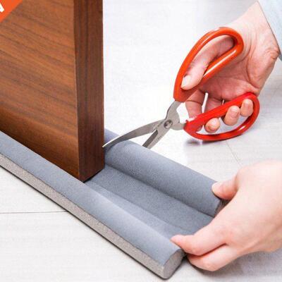 Flexible Door Bottom Sealing Strip Sound Proof Noise Reducti
