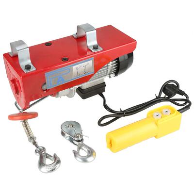 100200kg Cable Hoist Lifting Wire Hanging Crane EU Plug 220V