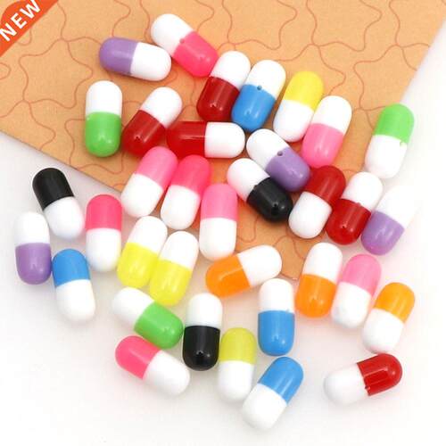 100 Cute Resin Mixed Pills  Resin Pills Home Decoration P