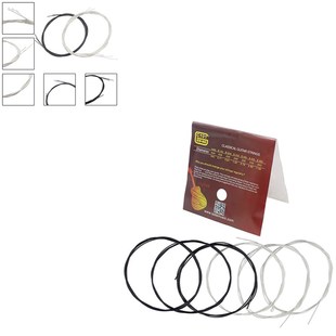 6Pcs/set C101 2019 Classical Guitar Strings Set Black Silver