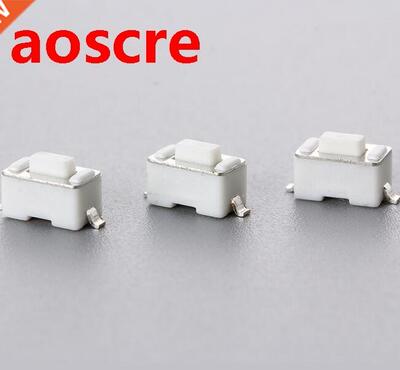 100Pcs SMD Tact Switch 3x6x4.3 mm connectors Push button 3*6