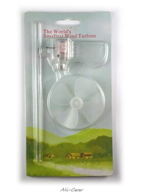 Wind Generator Turbine LED Teaching Tools Sample Model Small