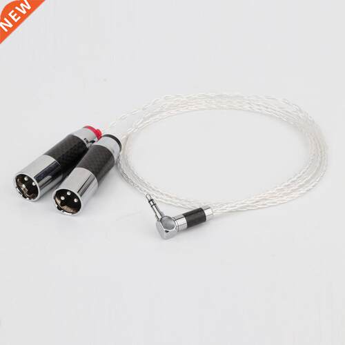 Preffair 3.5mm TRS Stereo Male to Dual XLR Male Audio Cable