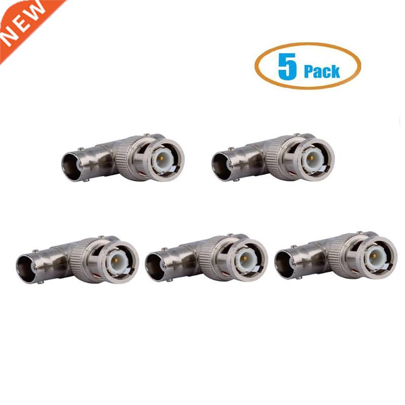 5pcs/lot BNC Male Plug To 2 BNC Female Jacks Straight Conver