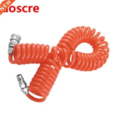 Pneumatic Quick Fittings 8mm x 5mm PU 6M Air Recoil Hose Pu