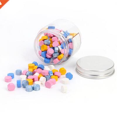 170pcs Octagon Wax Seal Tablet Pll Beads for Weddng Envelo