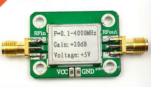 RF microwave plifier 0.1--4000MHz 20d