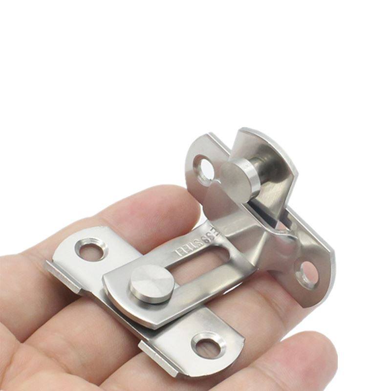 90/180 degree door latches hasp bending latch buckle sliding