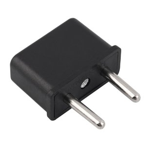 US To EU Europe 220V AC Power Plug Adapter Outlet Travel Con