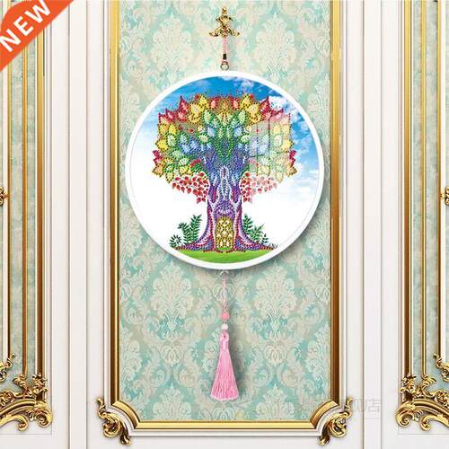 DIY 5D Diamond Painting Special Shape Plant Flower Pendant