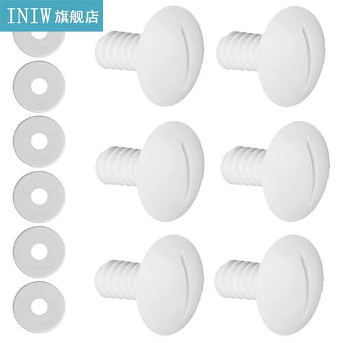 6 Pcs Washers Pool Cleaner Replacement Parts Hub Screws Acce