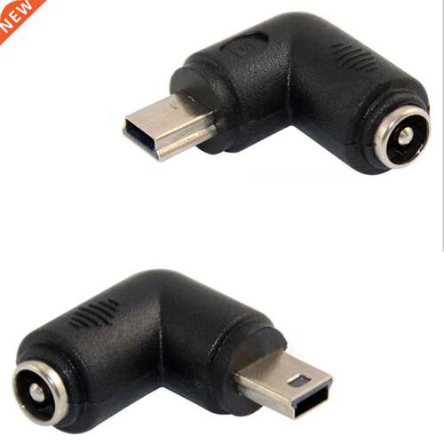 DC 5.5x2.1 mm Jack To USB Mini 5 pin Male Power Adapter Conv