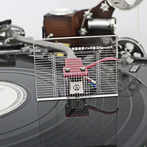 1*LP Vinyl Record Player Measuring Phono Tonem VTA/Ctrid