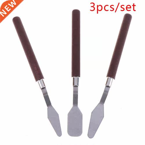 3pcs/set Oil Painting Scraper Of Acrylic Gouache Oil Paint