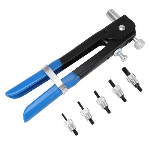Hand Operated Blind Nut Rivet Gun with M3 M4 M5 M6 M8 Mandre