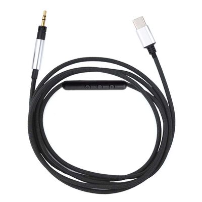 Replacement Audio Cable 3.5 mm to TYPE-C plug For -Sennheise
