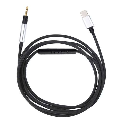 Replacement Audio Cable 3.5 mm to TYPE-C plug For -Sennheise