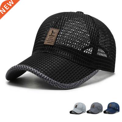 Summer Unisex Men fishing Baseball Caps Women Breathable Mes