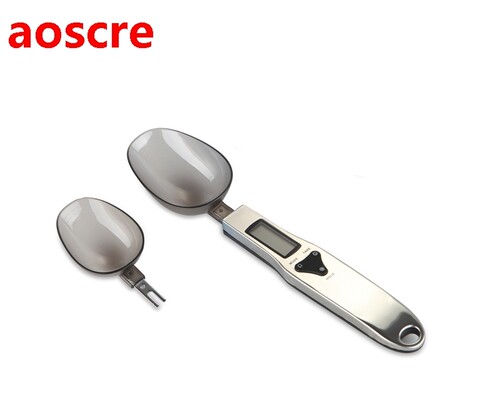 500/0.1g LCD Digital Spoon Scale Eco-Friendly 500G-0.1 Elect