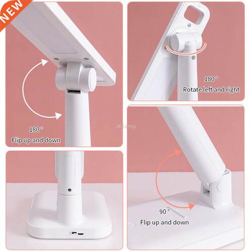 2022 Led Desk Lamp Touch Stepless Dimming Foldable Table Lam