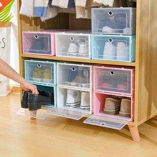 Box storage Stackable Shoe Storage Box Transparent Foldable