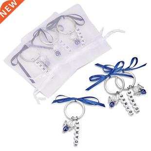 15 Keychain Organza Pouches Favors Wedding Baptism Christmas