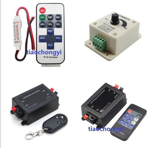 DC12-24V Single Color RF Wireless Dimmer Remote Controller L