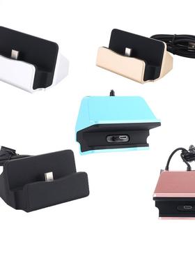 For IPhones X 8 7 6 USB Cable Sync Cradle Charger Base For A