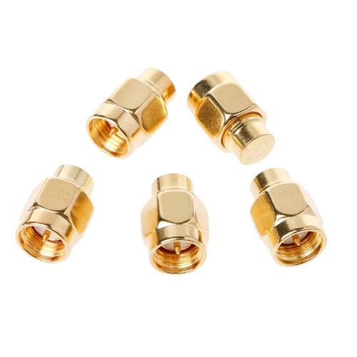 5Pcs/Set 50 OHM RF Coaxial Gold plated Matched Termination L