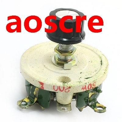 Wirewound Ceramic Potentiometer Variable Rheostat Resistor 5