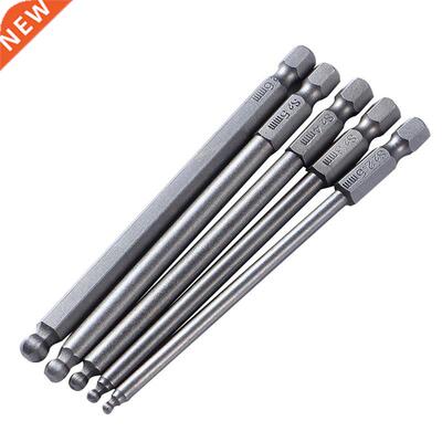 5Pcs 100Mm Hex Wrench Set Hexagonal Bits For Electrician Bal