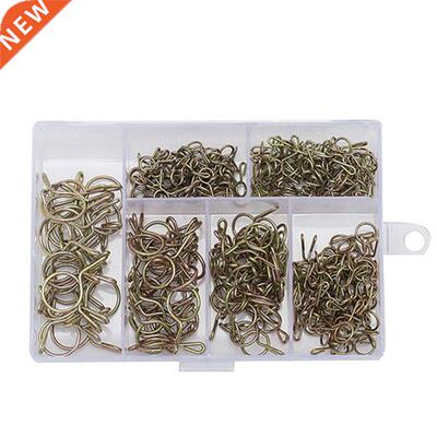 220Pcs/set 4-12mm Hose Tubing Spring Clips Clamps Assortmen