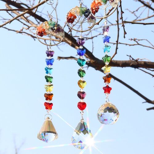Crystal Wind e Pendant Handmade Sun Catcher Light Handmade G
