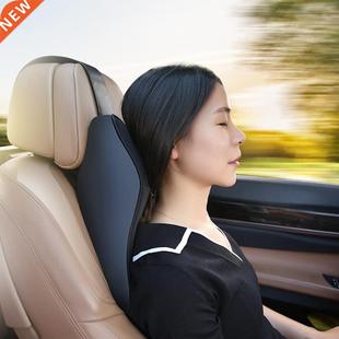 Car Neck Pillow D Memory Foam Head Rest Adjustable Auto Hea