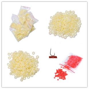 2500Pcs=10packs Rubber Bands For Fishing Bloodworm Bait Gran