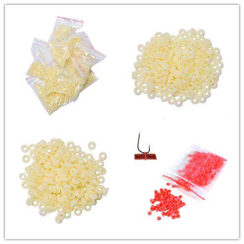 2500Pcs=10packs Rubber Bands For Fishing Bloodworm Bait Gran