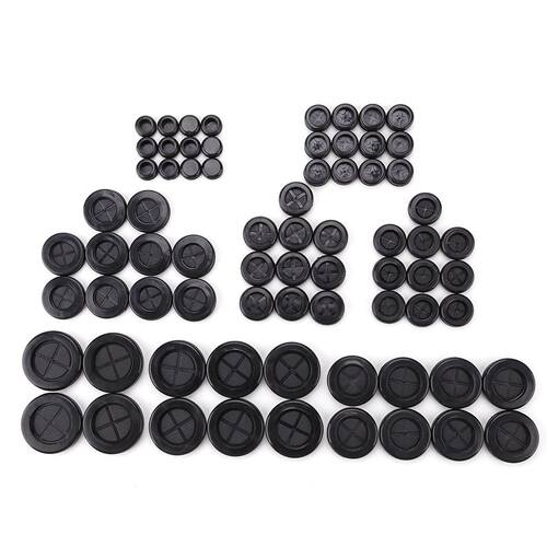 72pcs One/Double Sided Waterproof Rubber Grommet Retaining R