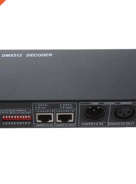 DMX 512 4CH x 8A Decoder LED Controller 4 Channel Driver RGB