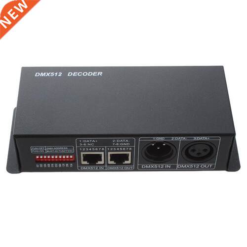 DMX 512 4CH x 8A Decoder LED Controller 4 Channel Driver RGB