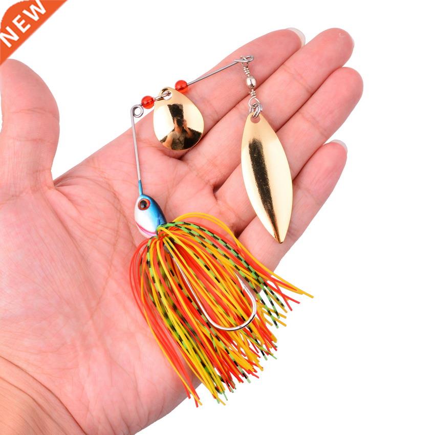 1pcs Spinner Bait 10G 16G 17G Metal Lure Hard Fishing Lure S