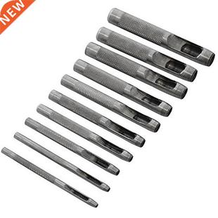 10 Pcs/Set Hole Punching Round Belt Punched Tools Puncher Ho